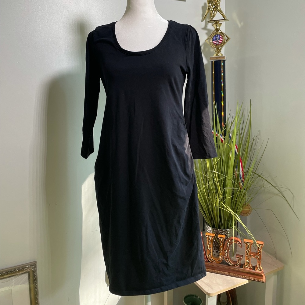 ✨3 for $25✨BumpStar Women’s Maternity Black Long Sleeve Tunic Top Size: Small 🖤